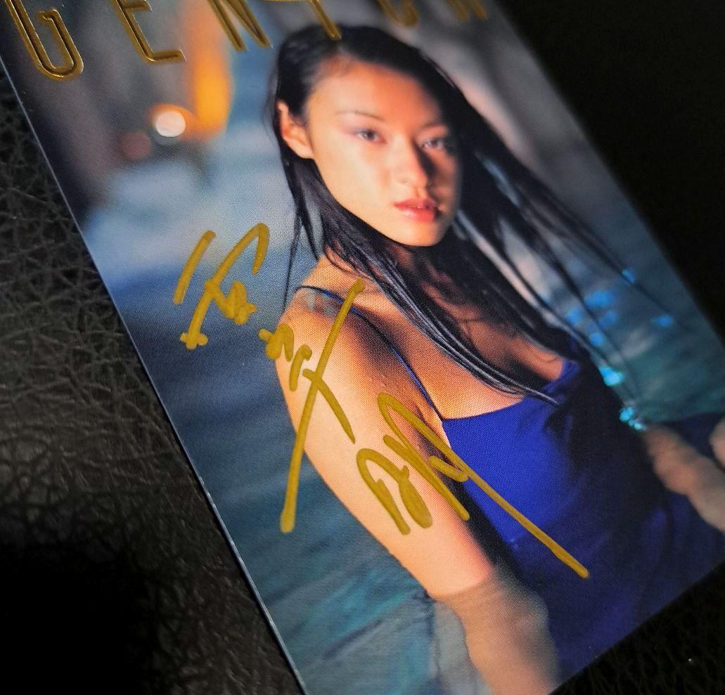 M*K様 栗山千明 直筆サイン入りトレカ 2001 GENICA ジェニカ - メルカリ