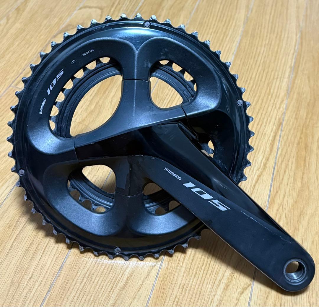 シマノFC-R7000クランクセット 165mm 50-34 楽天市場】r7000 クランク 165mm 50−34の通販