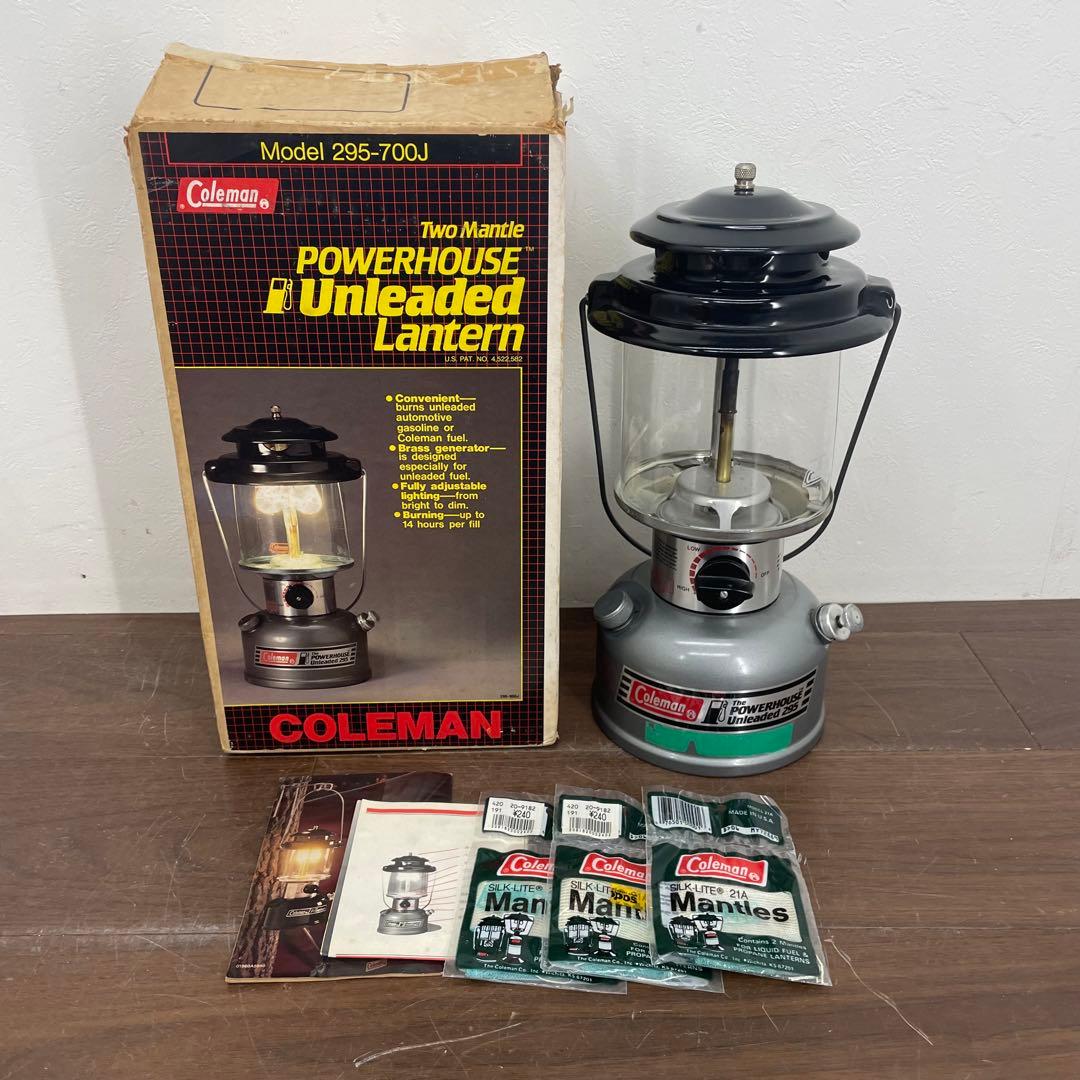 EJK48 コールマン ツーマントルランタン 89年12月製 295-700J パワーハウスツーマントルランタンの通販｜キャンプ用品のコールマン