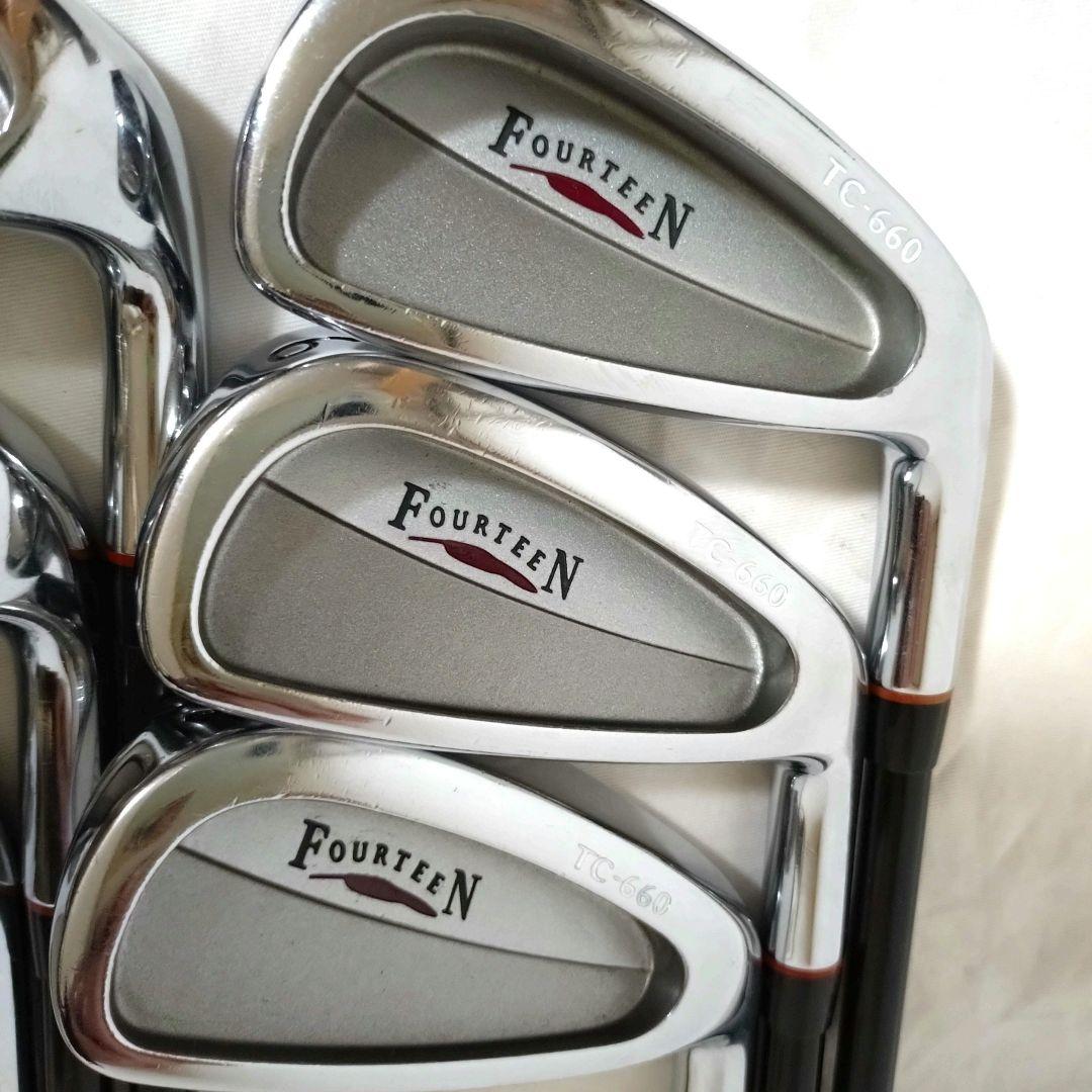 FOURTEEN フォーティーン レディース アイアンセット TC-660 - メルカリ