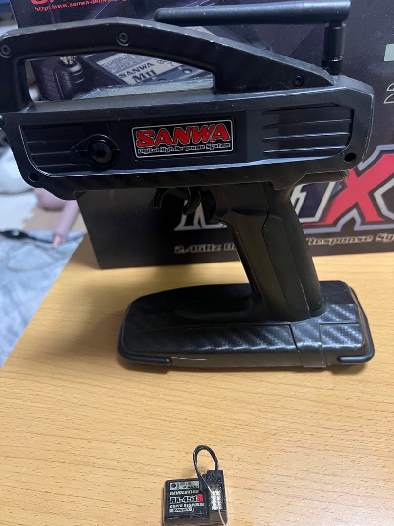 SANWA M11xプロポ RX-451R受信機付き