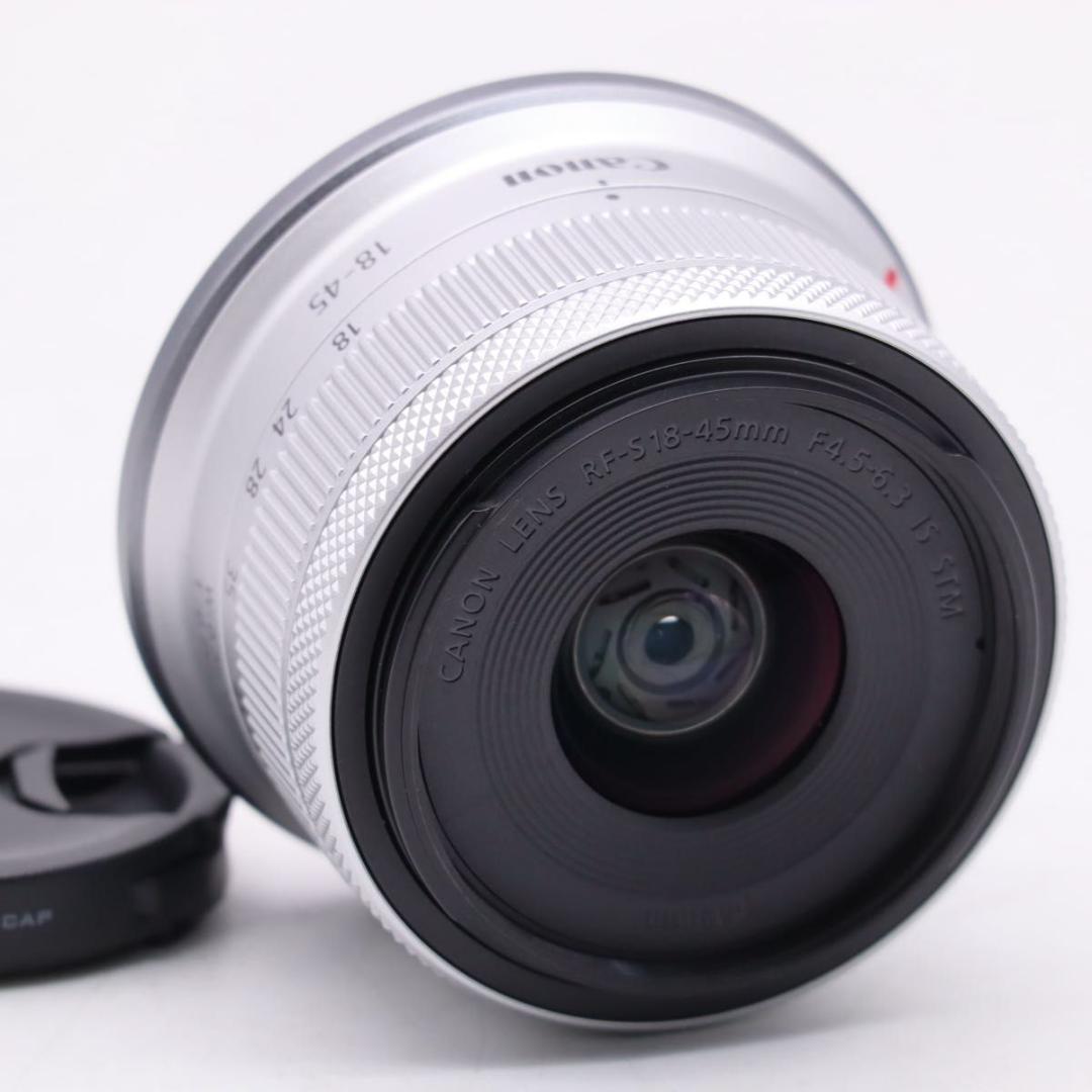 キヤノン RF-S18-45mm F4.5-6.3 IS STM シルバー