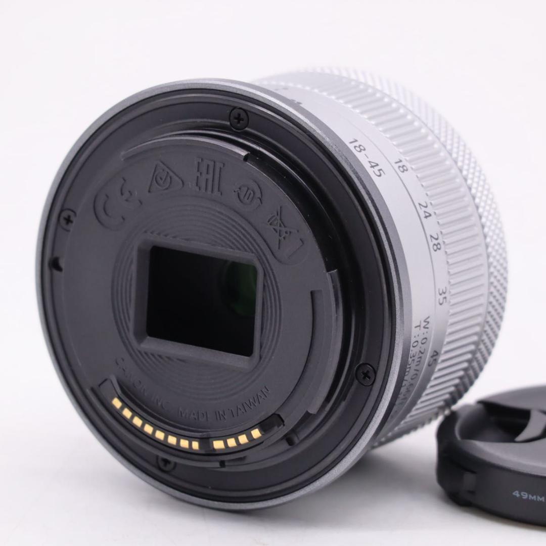 キヤノン RF-S18-45mm F4.5-6.3 IS STM シルバー