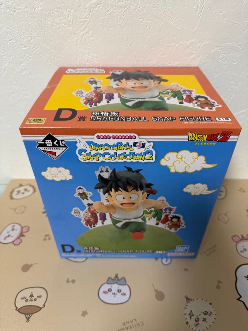 ドラゴンボール一番くじ　Ａ賞・悟空＆チチ　Ｄ賞・悟飯　フィギュア