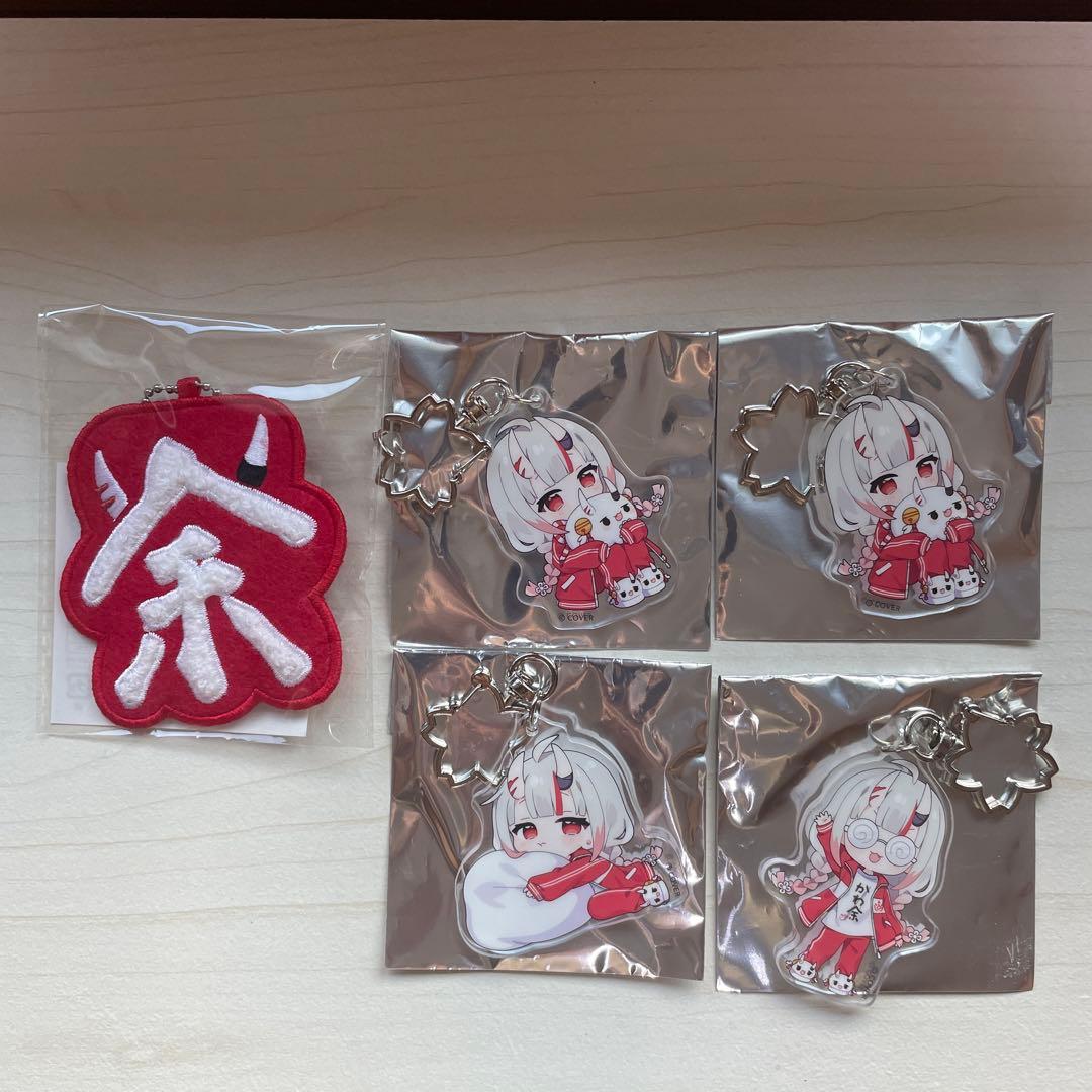 百鬼あやめ 新衣装記念2024 アクリルキーホルダー　刺繍バッジ 百鬼あやめ 新衣装記念2024 – hololive production official shop