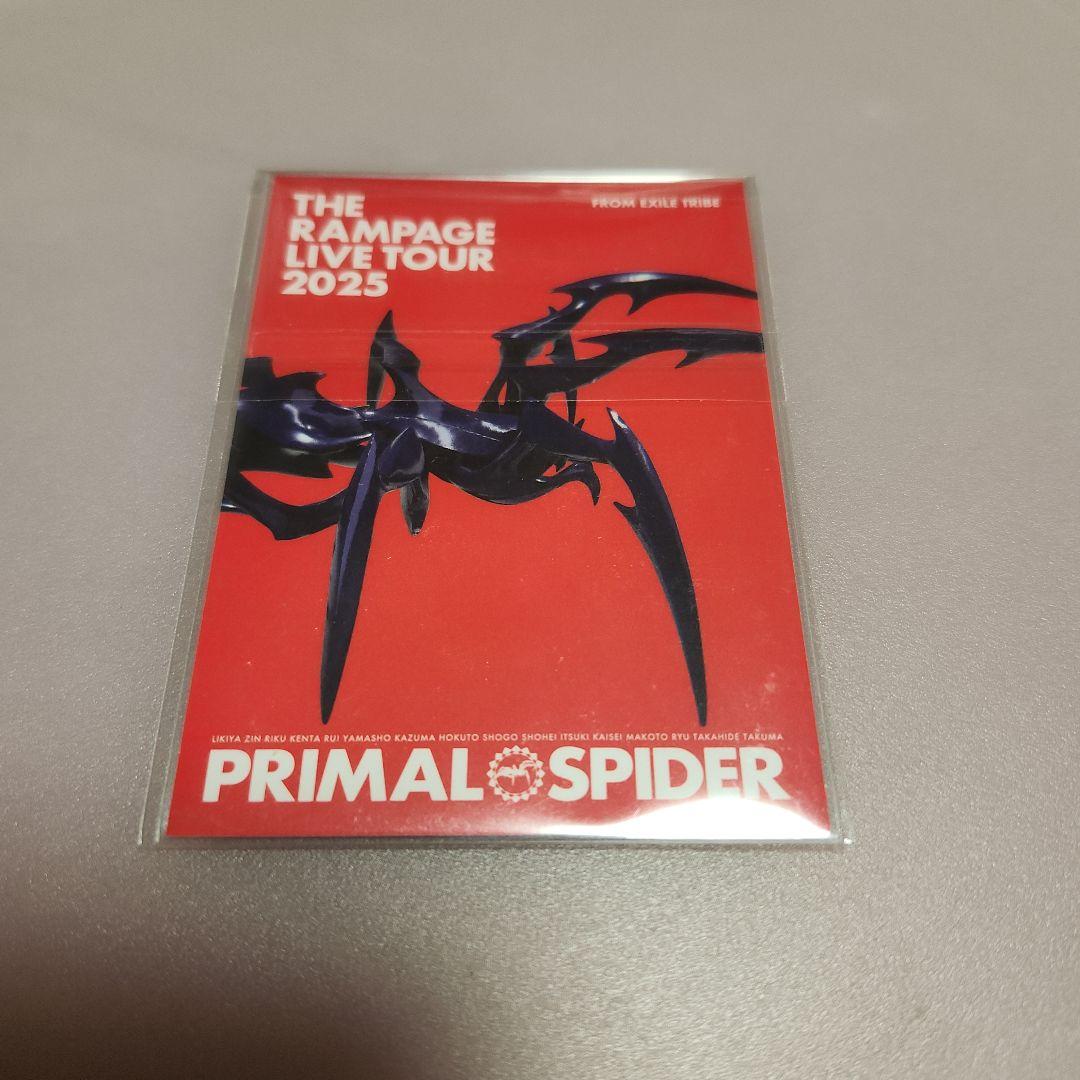 THE RAMPAGE ーフォトカード PRIMAL SPIDER 川村壱馬ー - メルカリ