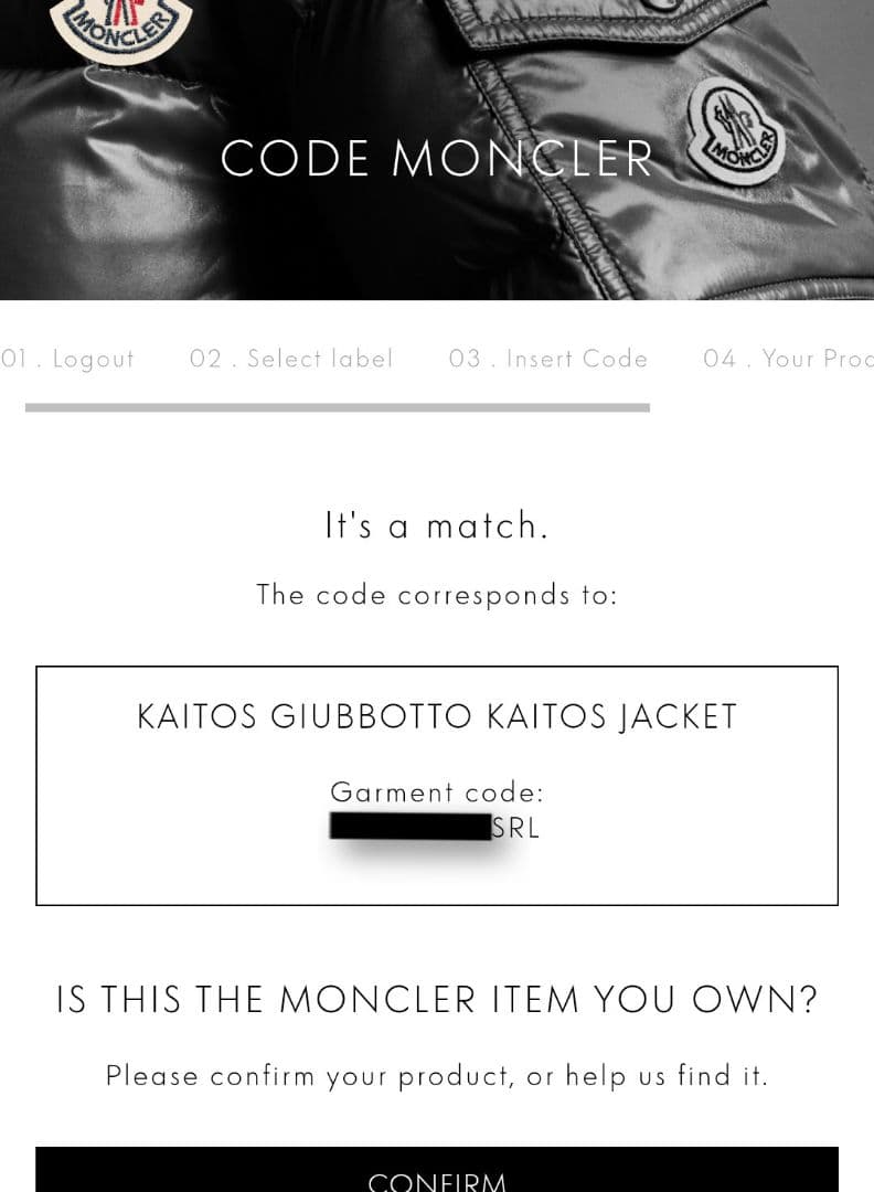 モンクレール Kaitos ライトダウンジャケット レディース マット