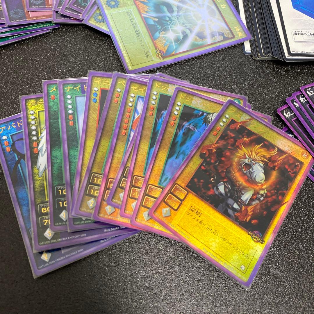 希少デビチルまとめ売り②未開封1～4弾×5パック・中古バインダー＆デッキケース他