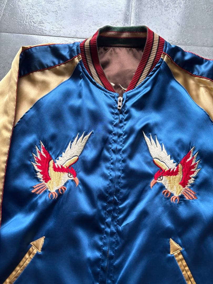 テーラー東洋 スカジャン リバーシブル 希少 M品番 Lサイズ デザイン