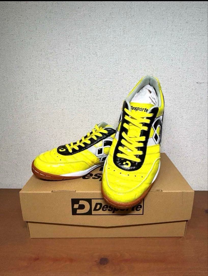 Desporte Sao Luis KI Ⅳ 27cmイエロー/ブラック Desporte（デスポルチ） フットサル シューズ サンルイス KI 4 Sao