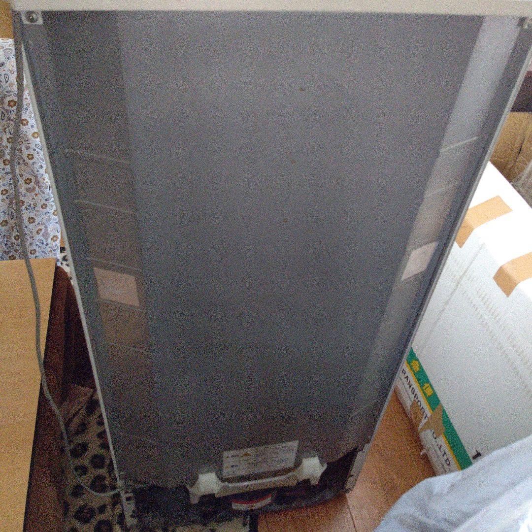 ナショナル☆2ドア冷凍冷蔵庫☆レトロ☆ホワイト&ブルー2005年製☆稼働