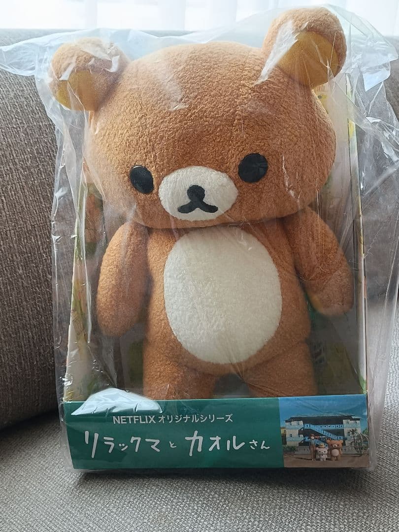 リラックマとかおるさん展　ぬいぐるみ NETFLIX 西武池袋本店】Netflixオリジナルシリーズ「リラックマとカオルさん展