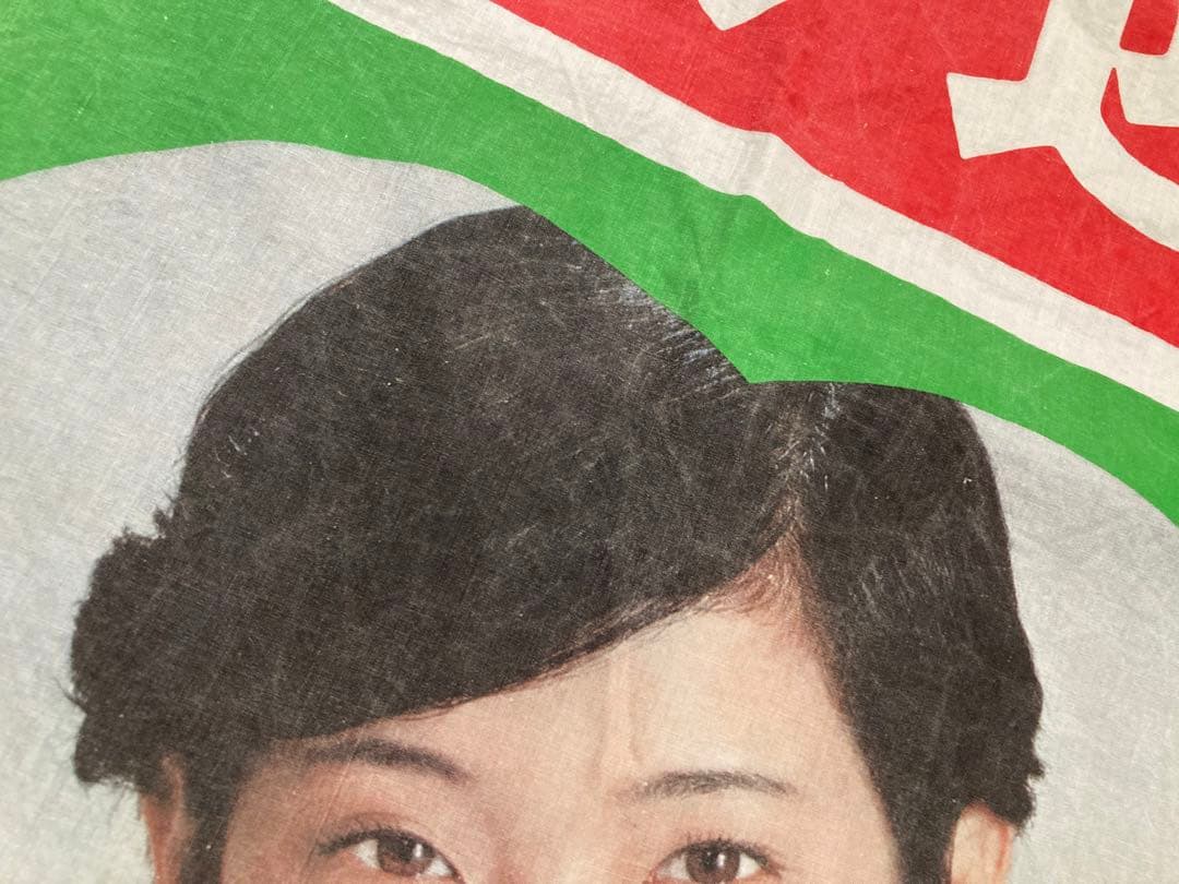 山口百恵 フジカラー FUJICOLOR のぼり 店頭用 販促 非売品 レア