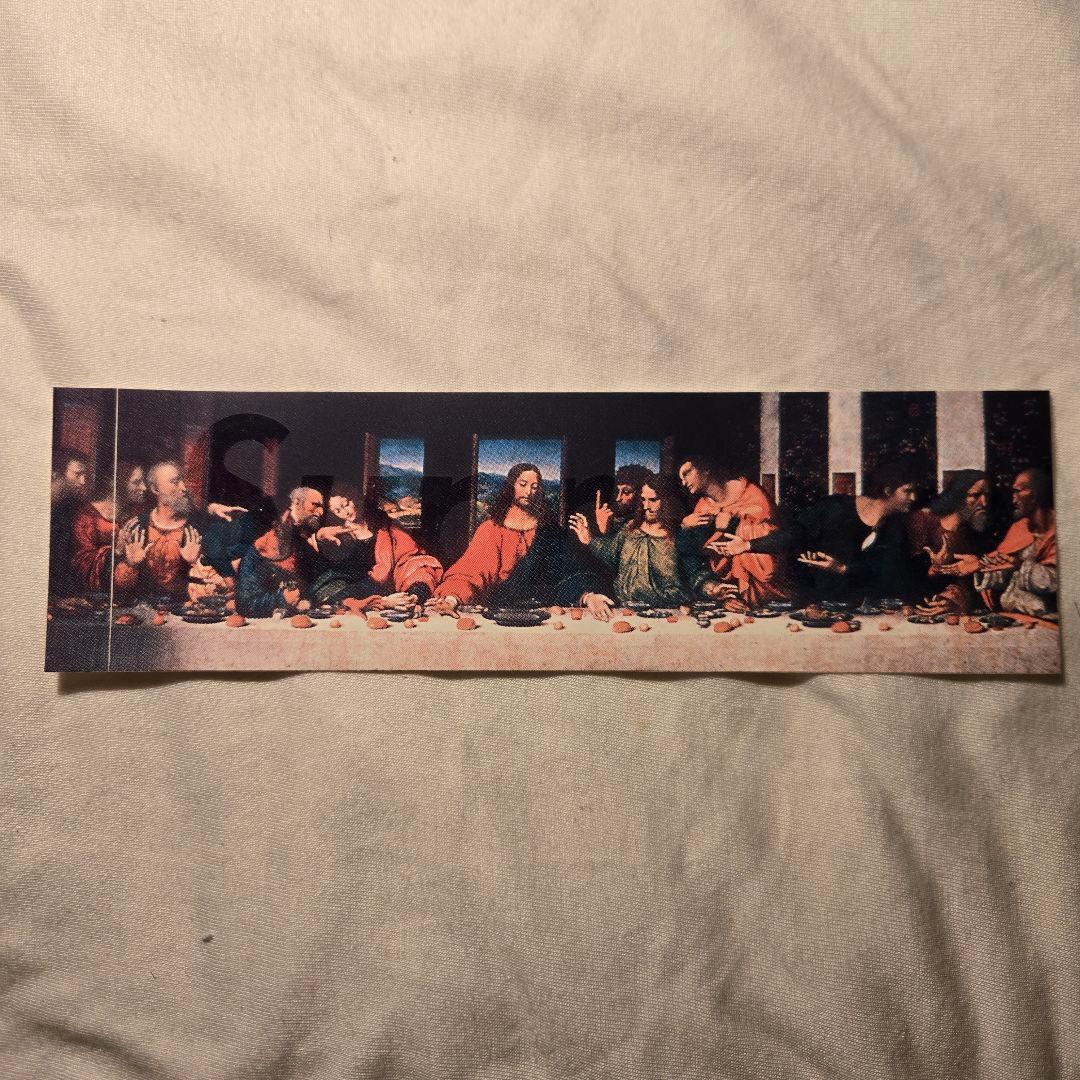 【ミント】Supreme　ステッカー　最後の晩餐　ノースフェイス　ナイキ【激レア THE NORTH FACE ザ・ノースフェイス TNF Print Sticker TNFプリント