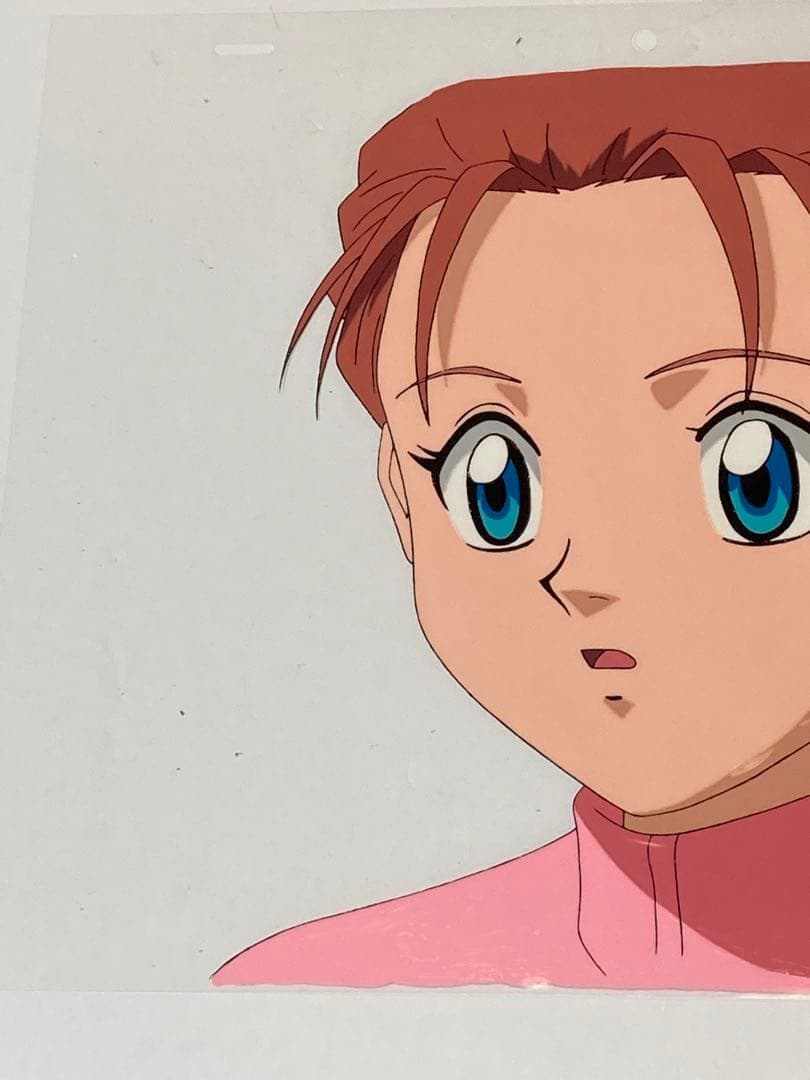 c８０　中判ハンターハンターセル画【ミト】動画.背景画付き