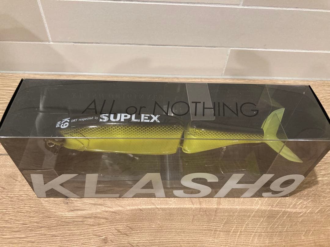 DRT クラッシュ9 MID ブラックバックチャート SUPLEX【新品未使用