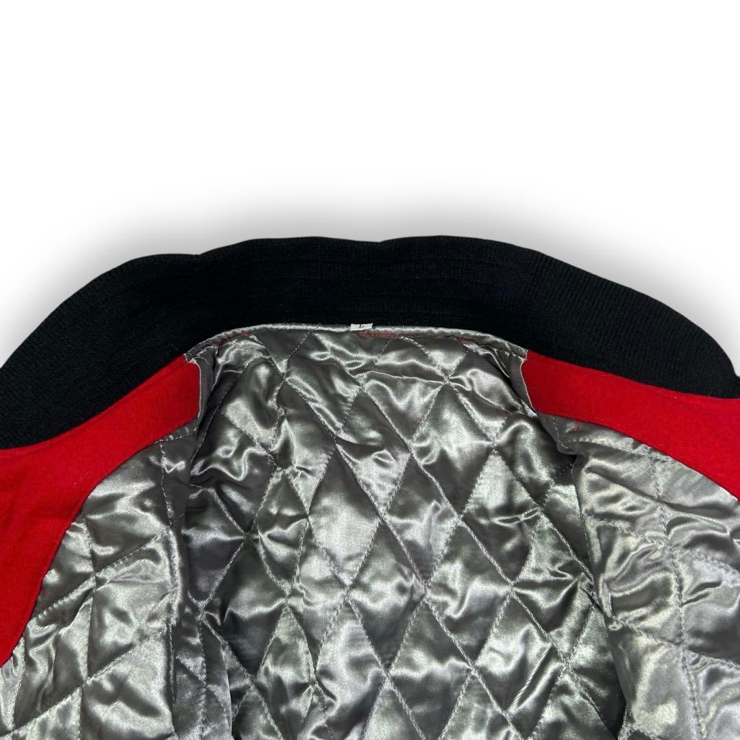 希少 三洋電気 ワイルドナイツ スタジャン L 赤 レッド - メルカリ