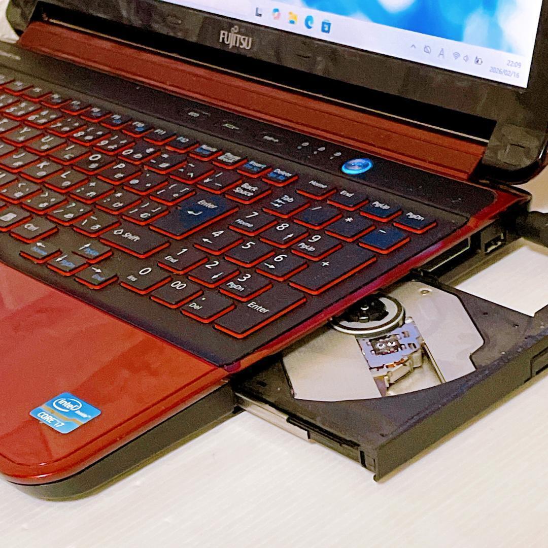 富士通【快速!SSD】ノートパソコン Windows11 Corei7 8GB - メルカリ