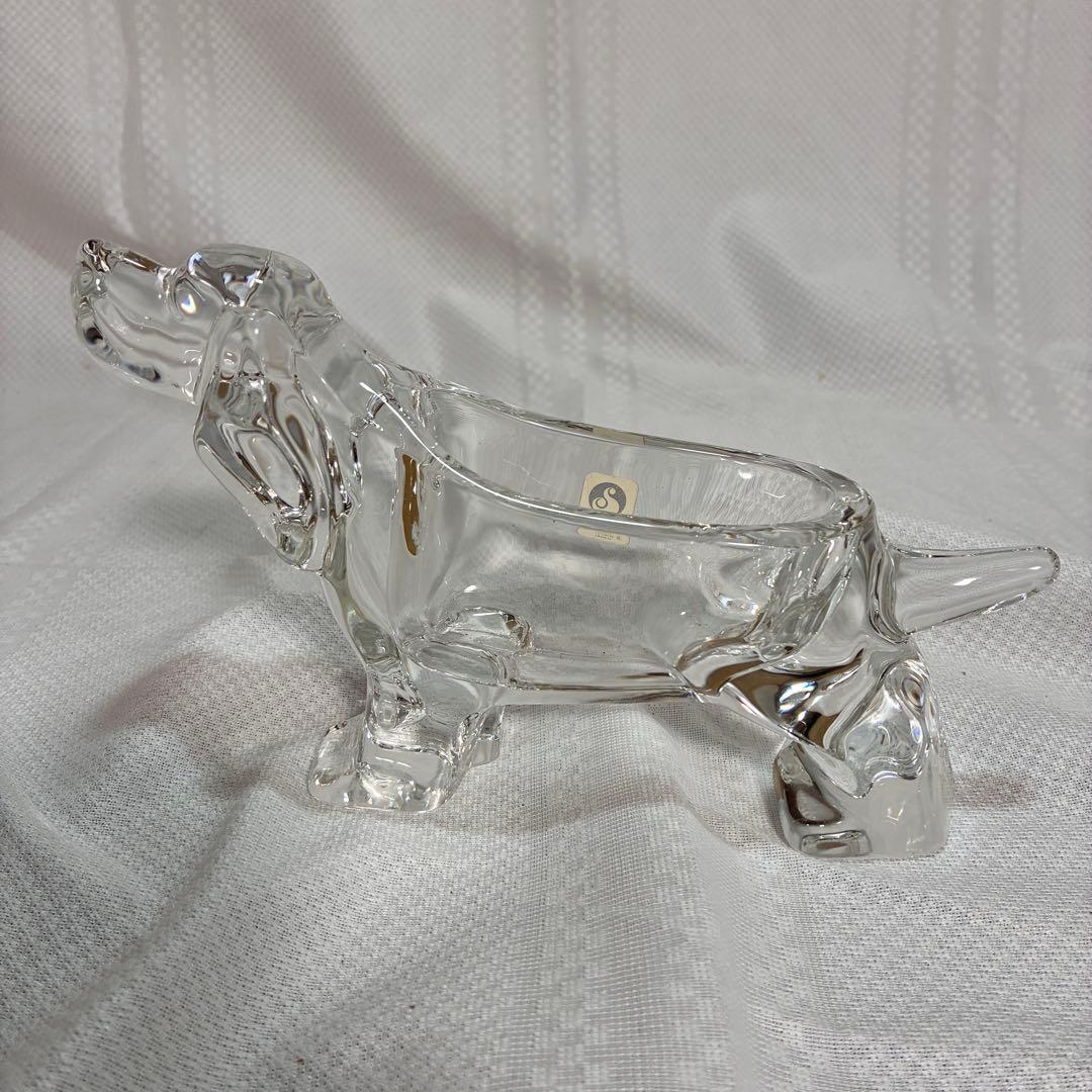 佐々木クリスタル 犬型オブジェ 小物入れ SASAKI CRYSTAL - メルカリ