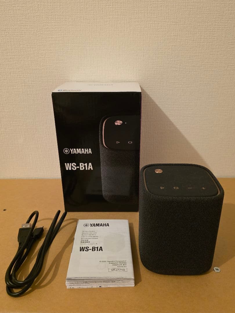 YAMAHA WS-B1A Bluetoothスピーカー YAMAHA（ヤマハ） Bluetoothスピーカー WS-B1A(B) [ブラック] : ユー