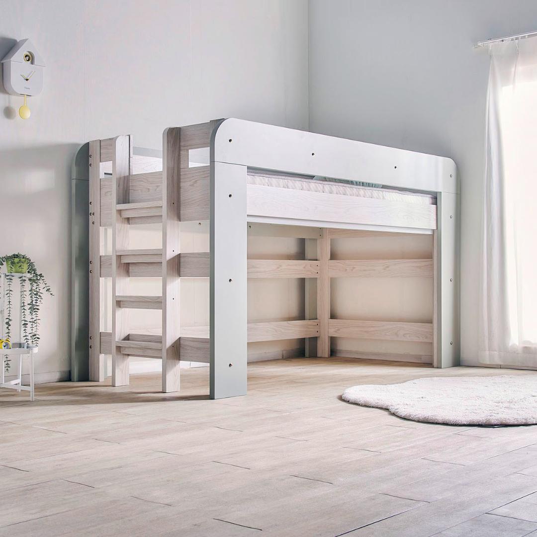 九州～関東まで送料無料】ロフトベッドhoney WHxVG アウトレット08