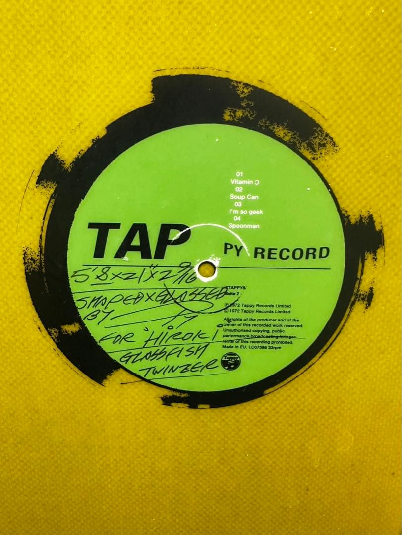 Tappy Record Glass fish twinzer - メルカリ