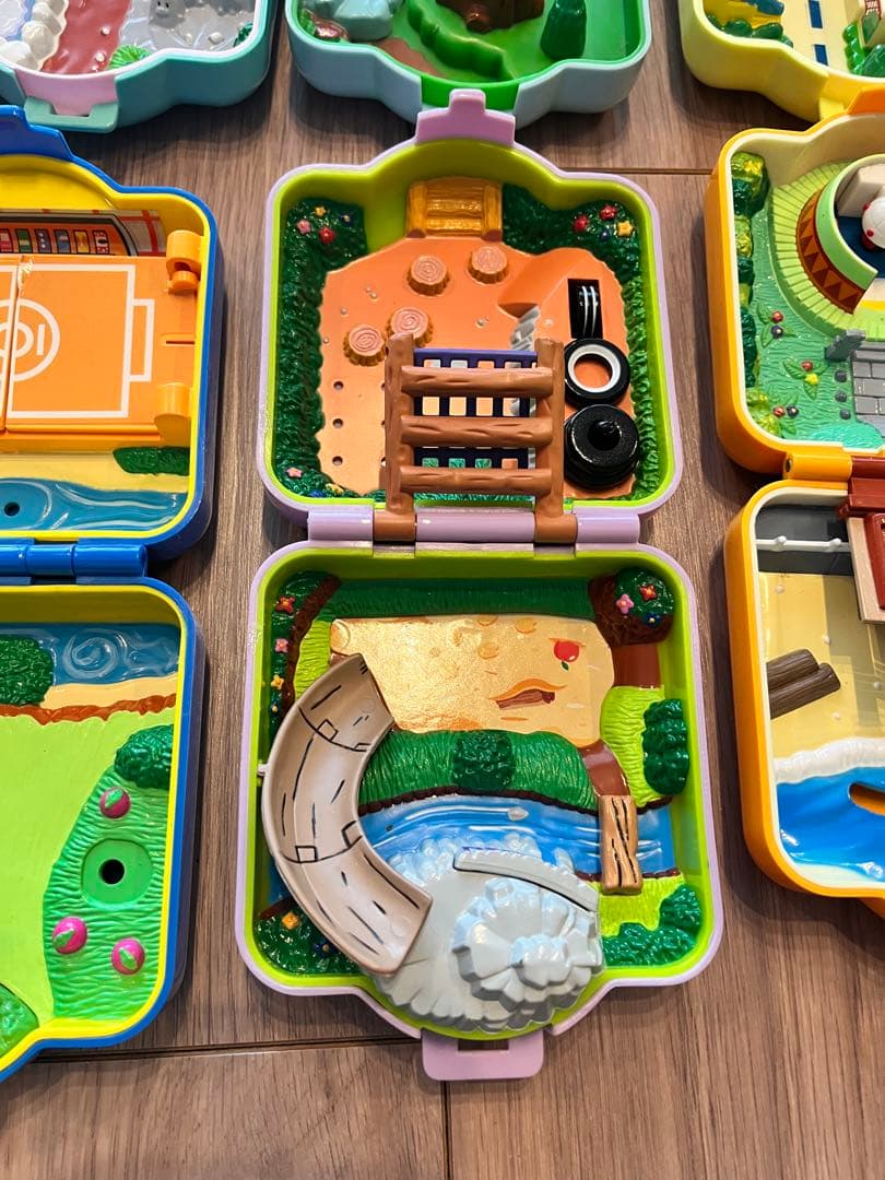 ちびポケハウス　8個セット　人形無し