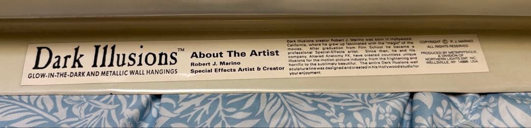 【希少】飛び出す骸骨アート ロバート・J・マリノ 1994