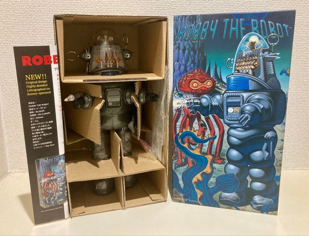 大阪ブリキ玩具/ROBBY THE ROBOT/ロビーザロボット/禁断の惑星 - メルカリ