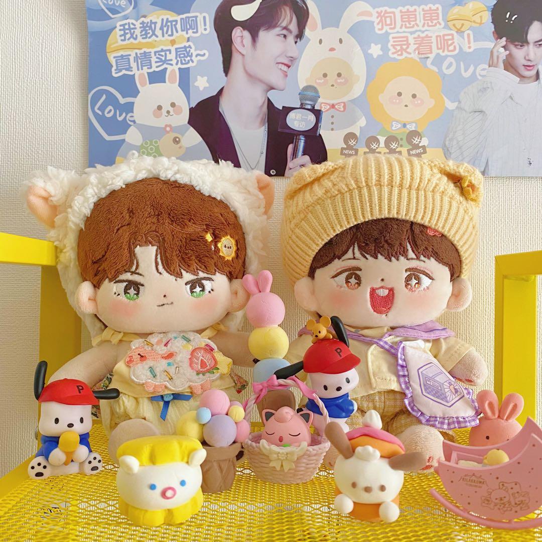 陳情令　bjyx 王一博肖戦肖战 ぬいぐるみ20cm