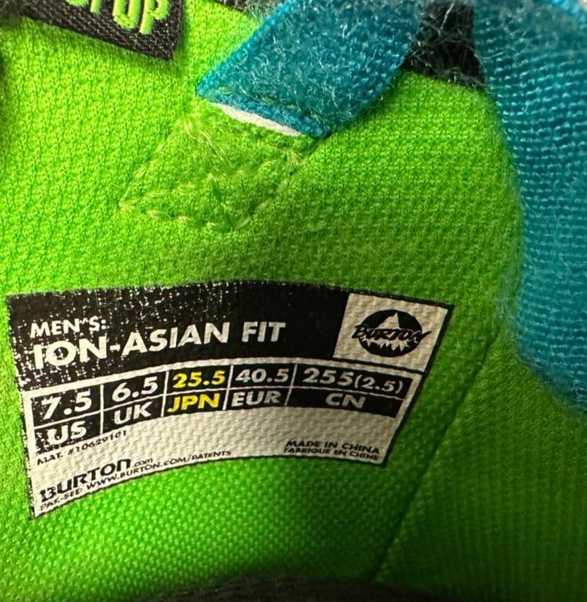 スノーボードブーツ BURTON infinite ride4 25.5cm