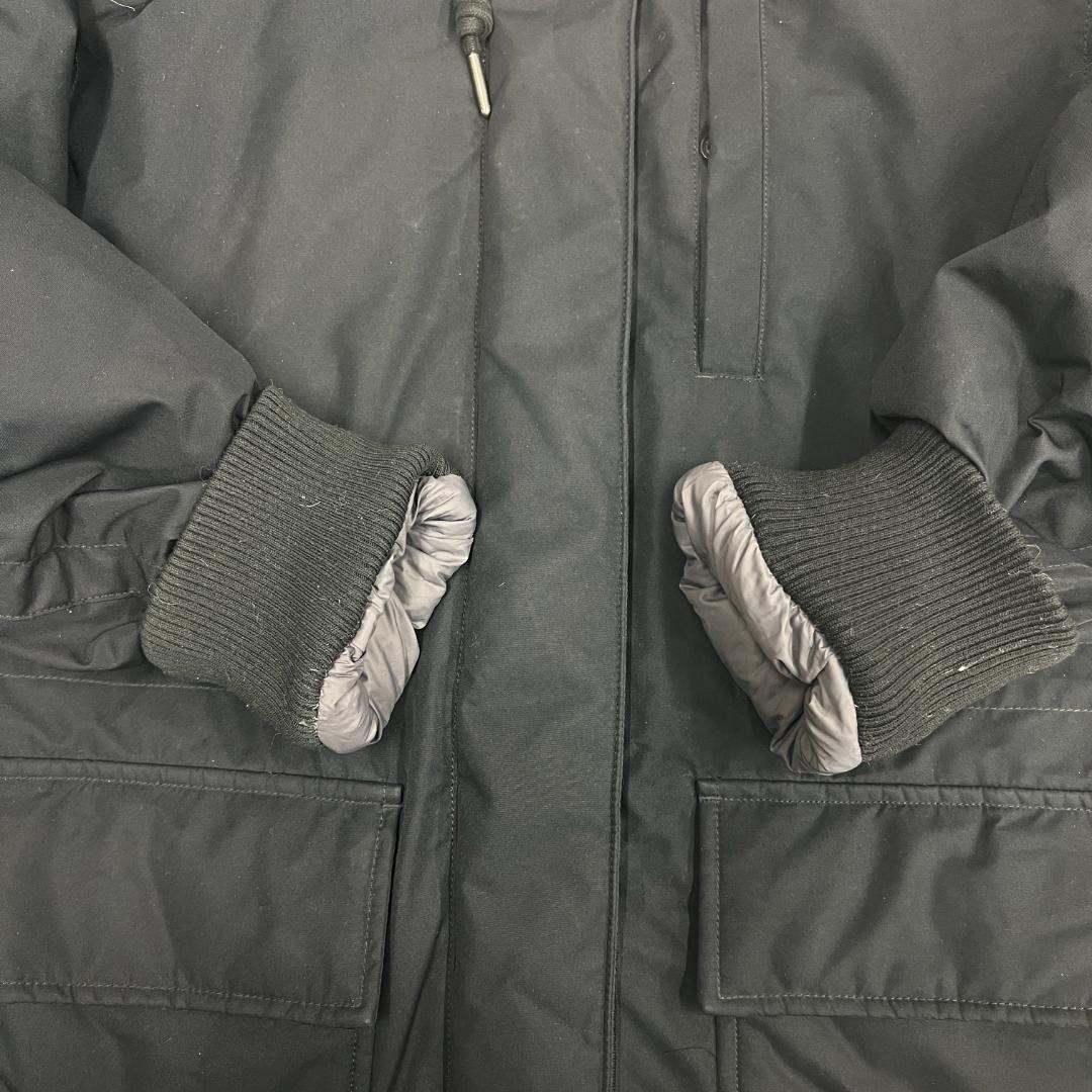 《美品》ザノースフェイス ホワイトレーベル ダウンコート 黒 レディース L