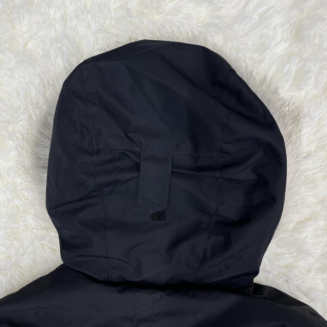 《美品》ザノースフェイス ホワイトレーベル ダウンコート 黒 レディース L