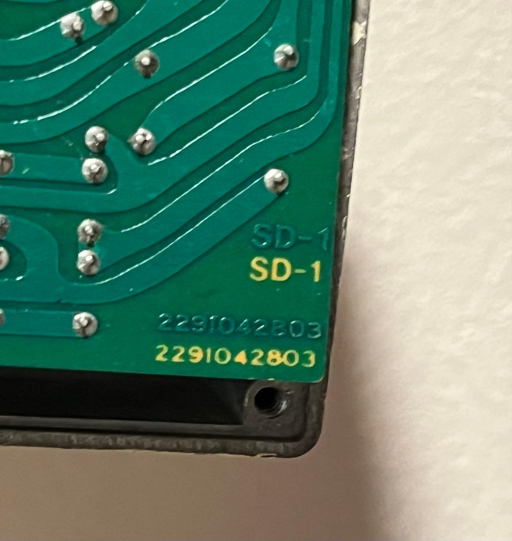 ジャンク 1980年代日本製 BOSS SD-1 ジャンク SD-1 www.cosaga.com