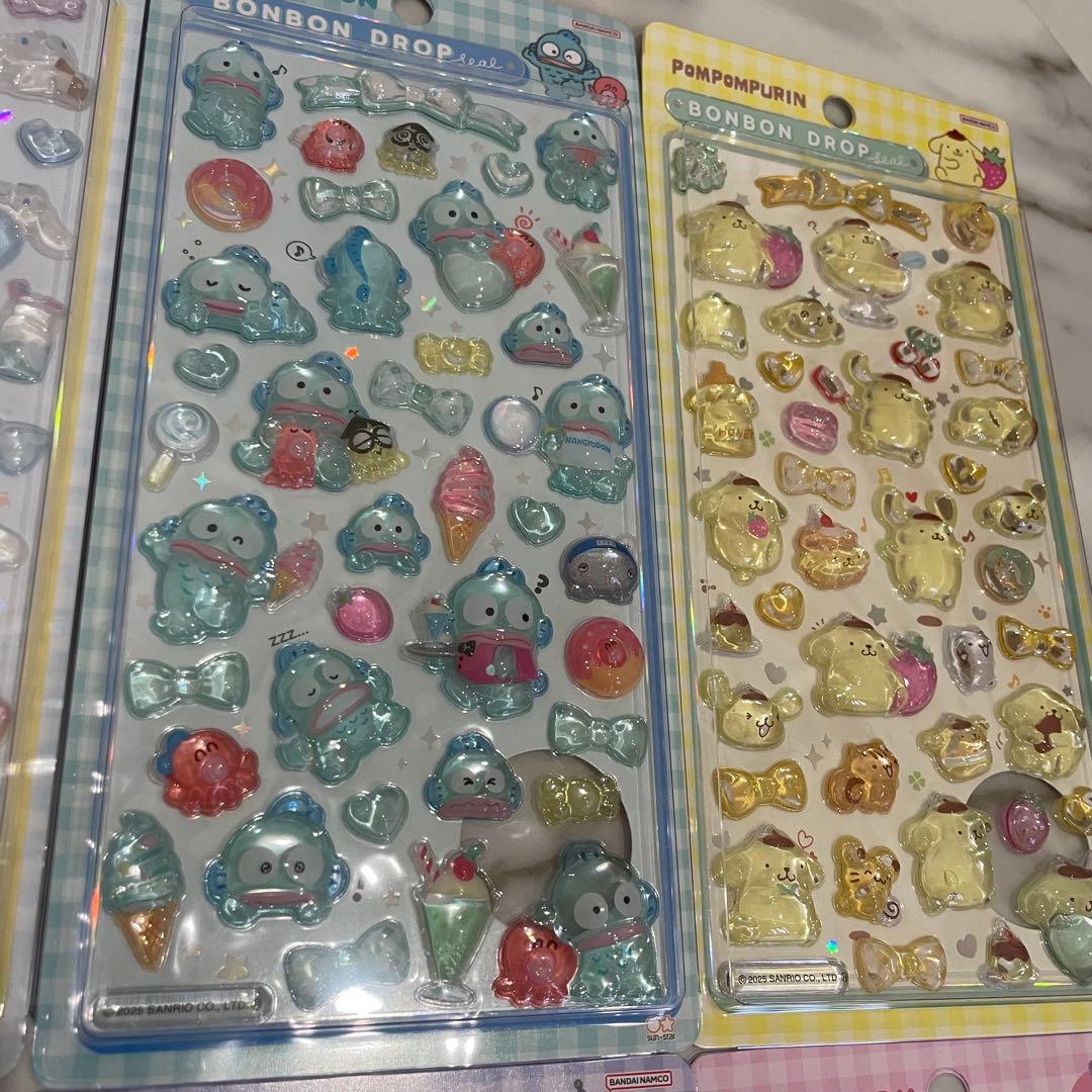 【正規品】サンリオ 第2弾 ボンボンドロップシール
