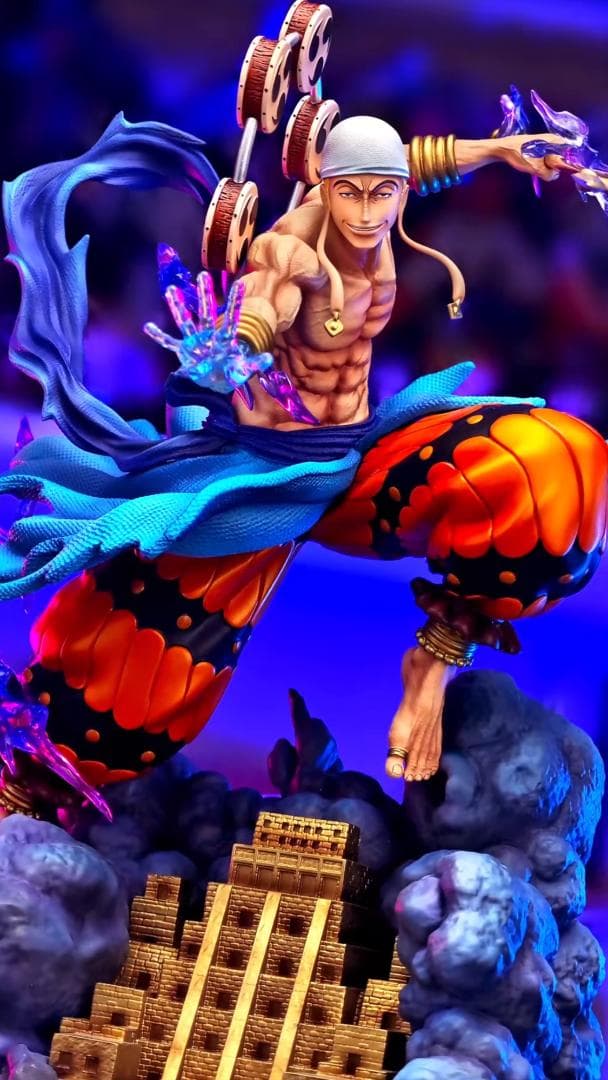 ワンピース 神 ゴッド エネル ガレージキット フィギュア popスケール