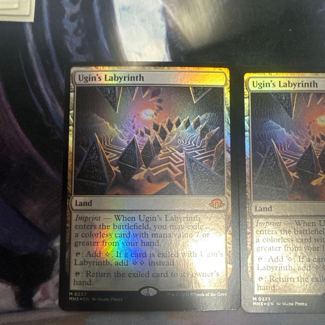 ウギンの迷宮　Ugin's Labyrinth 4枚セット　foil