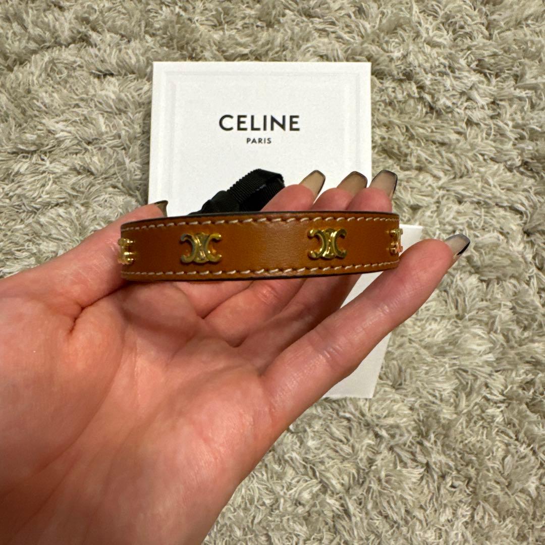 新品未使用】レ・キュイール CELINE ブレスレット /カーフスキン