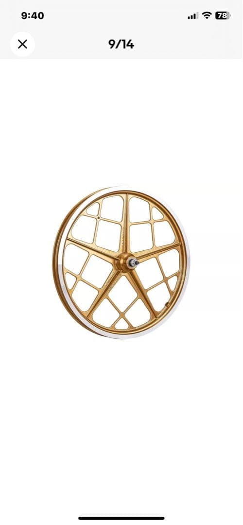 mongoose Motomag III ゴールドホイール - メルカリ