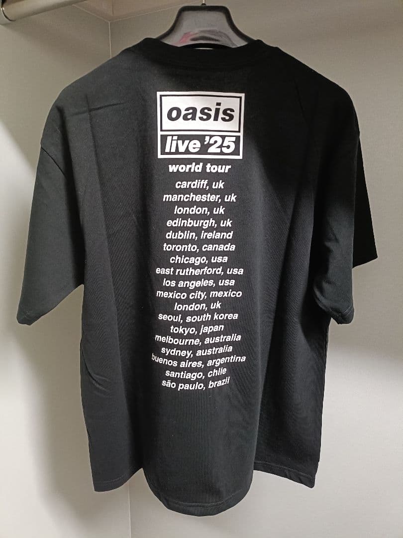 【新品】oasis live '25 ワールドツアー Tシャツ