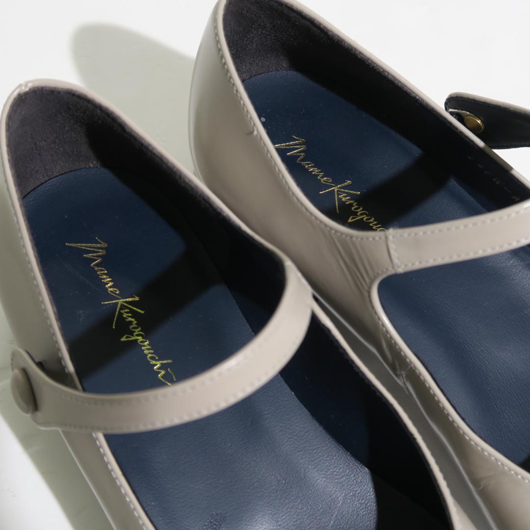 マメクロゴウチ Square Toe In-Step Strap Heels - メルカリ