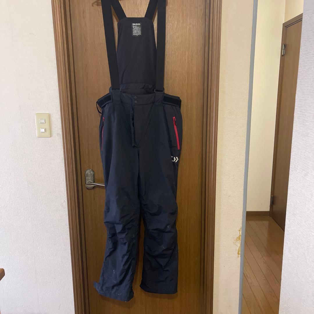 レア☆ ダイワ レインマックス レインウェア ブラック/グレー サイズL