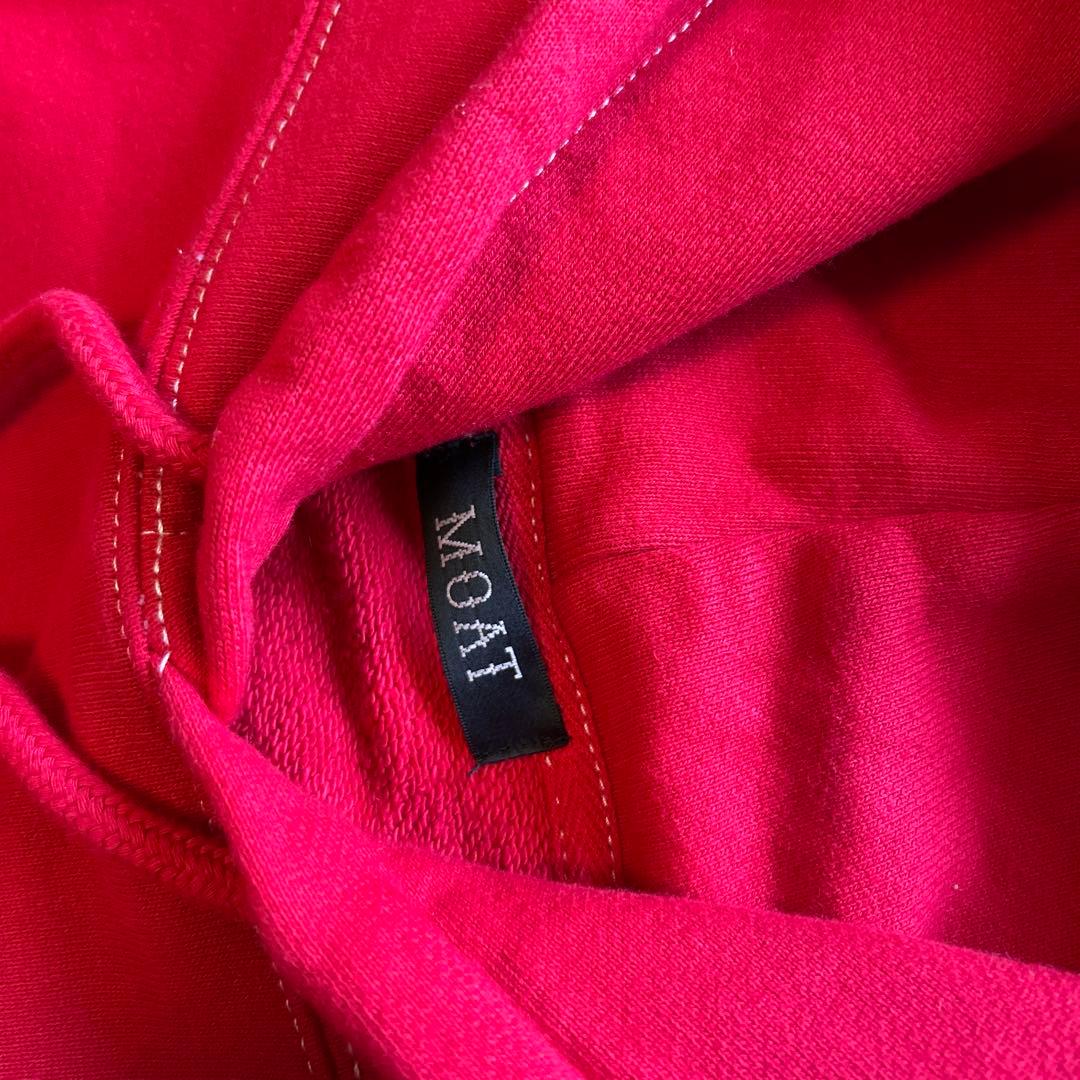 Surf&Tailor MOAT オリジナルパーカー L 赤 レッド - メルカリ