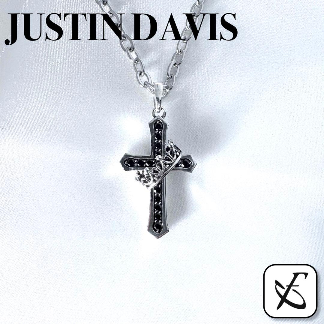 ジャスティンデイビス CROSS CROWN STONE ネックレス SV925 - メルカリ
