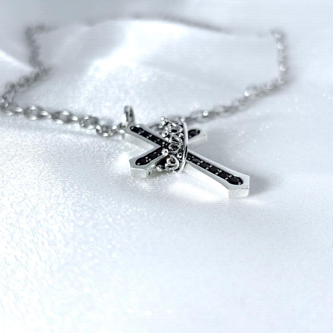 ジャスティンデイビス CROSS CROWN STONE ネックレス SV925 - メルカリ