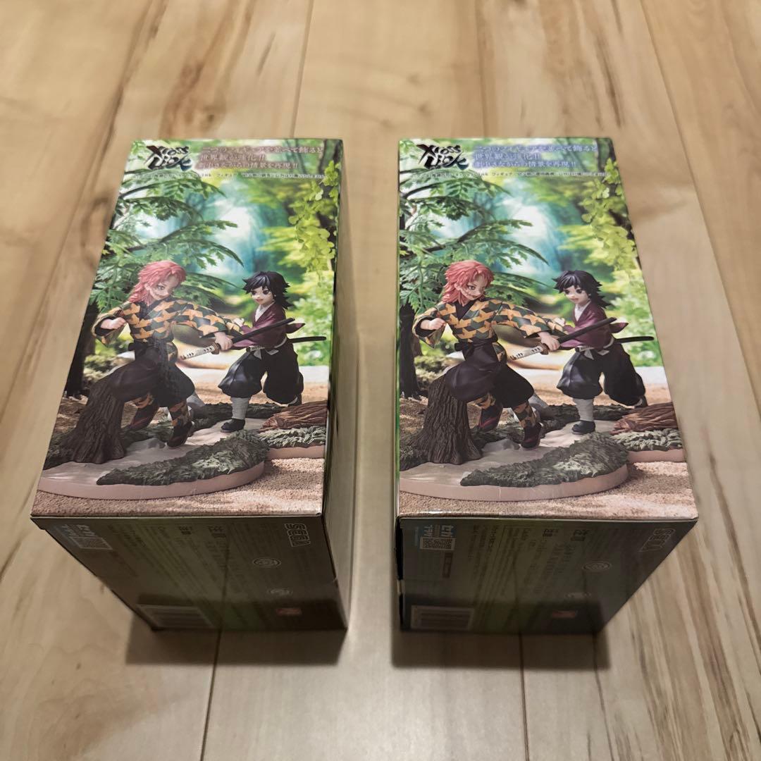 鬼滅の刃XrossLink 幼少期の冨岡義勇　錆兎 フィギュア