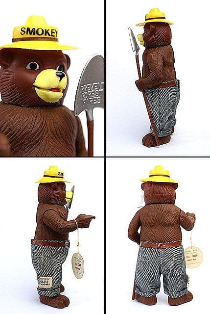 1970’s SMOKEY BEAR スモーキーベア ビンテージ TOY ソフビ