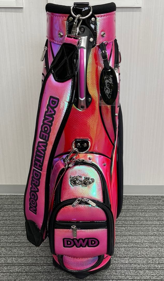 ダンスウィズドラゴン キャディバッグ ピンク オーロラ セット - メルカリ