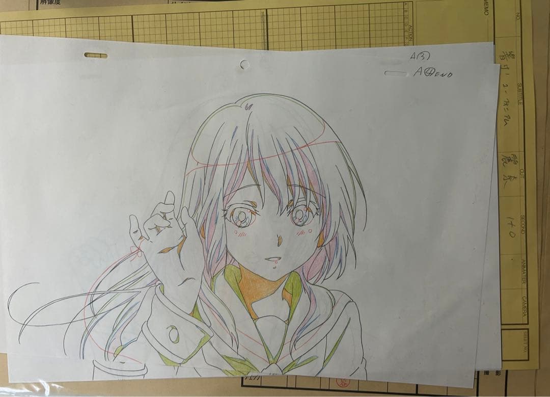 響け！ユーフォニアム 描き下ろし生動画 京アニ 原画 黄前久美子 高坂