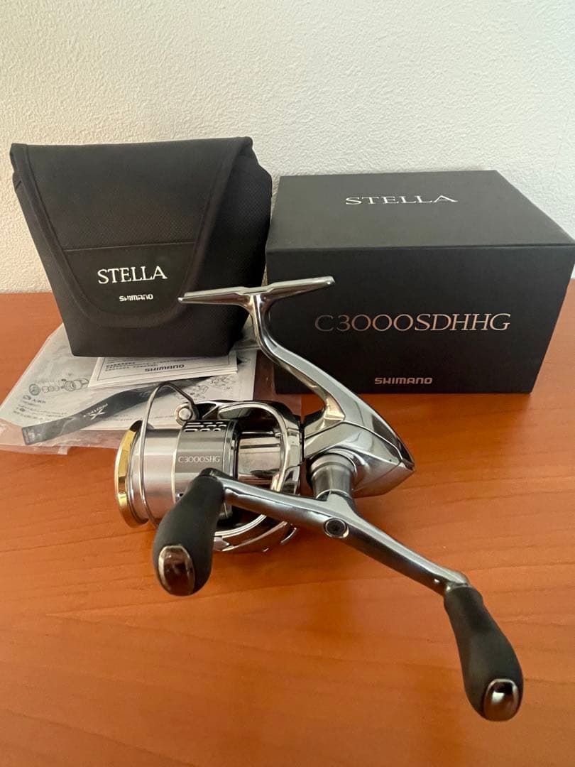 SHIMANO 18ステラ C3000SDHHGスピニングリール - メルカリ